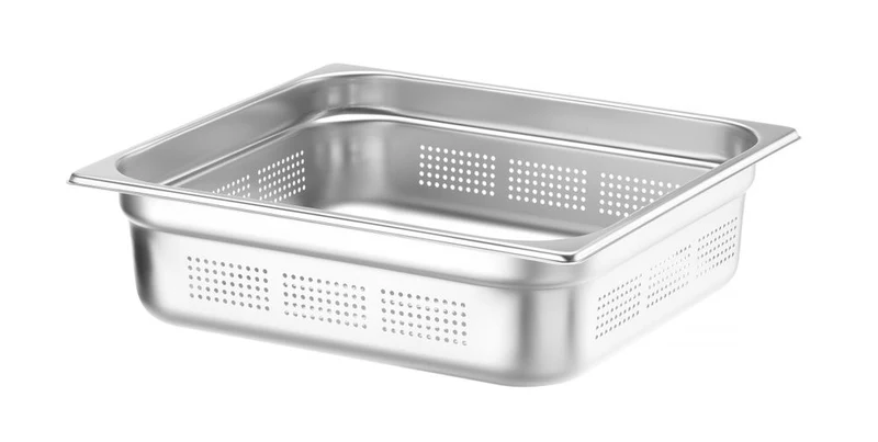 HENDI Behälter GN 2 / 3 perforiert – Profi Line – GN 2 / 3 – 9 l – (H)100 mm