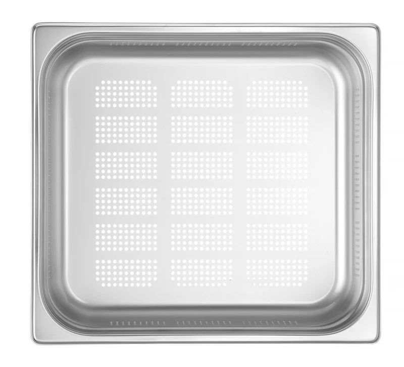HENDI Behälter GN 2 / 3 perforiert – Profi Line – GN 2 / 3 – 9 l – (H)100 mm