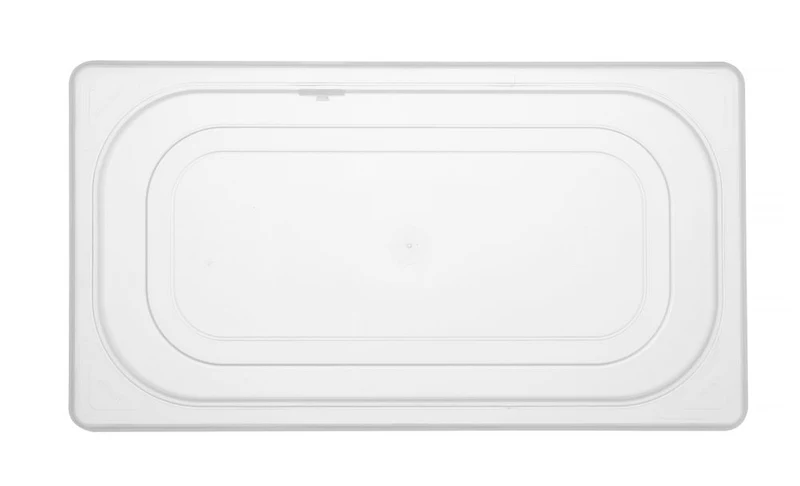 HENDI Gastronorm-Deckel – GN 1 / 3 – Transparent – 325 × 176 mm