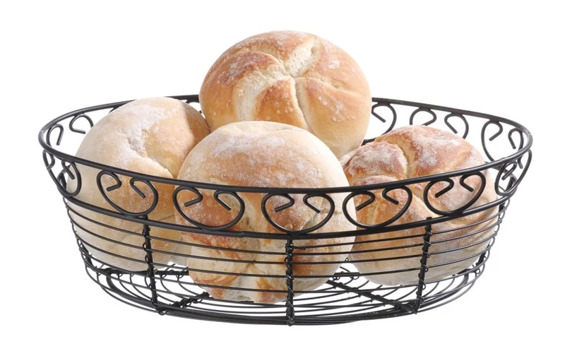 HENDI Drahtkorb Deco – oval – 255 × 160 × 80 mm