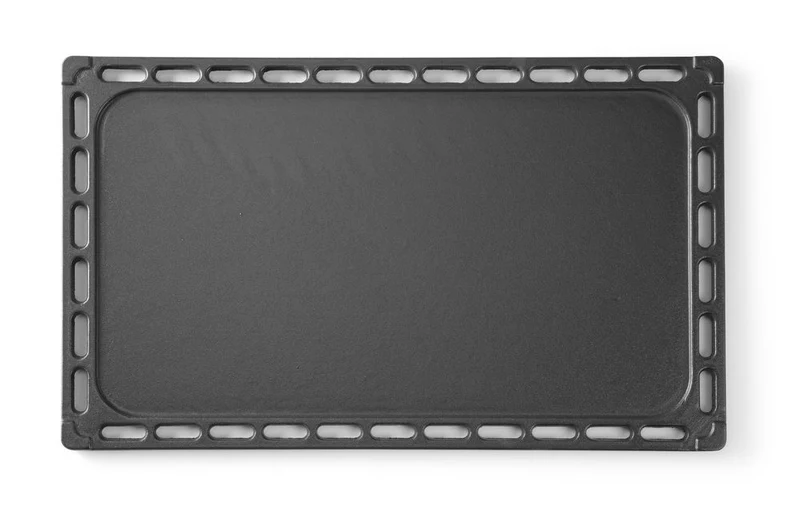 HENDI Gusseisen-Grillplatte – GN 1 / 1 – 325 × 530 mm