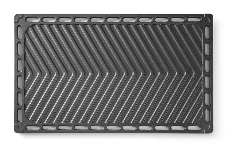 HENDI Gusseisen-Grillplatte – GN 1 / 1 – 325 × 530 mm