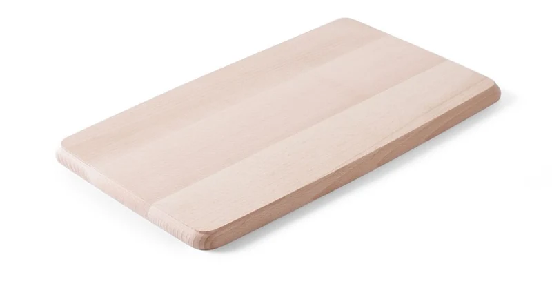 HENDI Tranchierbrett – Holz hell – 390 × 230 mm