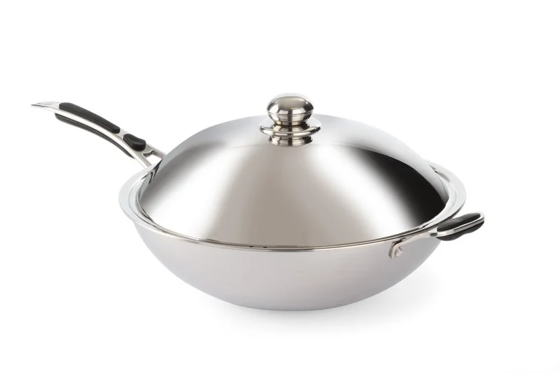 HENDI Wokpfanne – Profi Line – Ø 360 × H 180 mm
