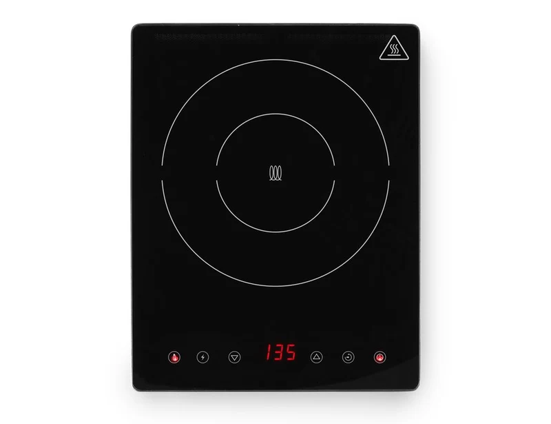 HENDI Induktionskocher 2000 W – Kitchen Line – 230 V / 2000 W – 297 × 411 × 57 mm