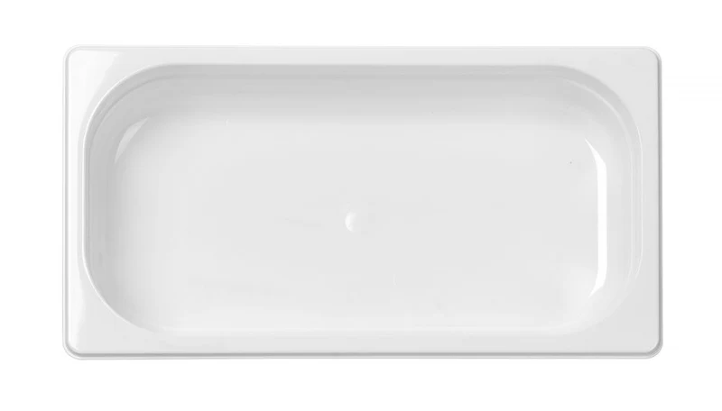 HENDI Gastronorm-Behälter 1 / 3 – GN 1 / 3 – 2,5 l – Weiß – 325 × 176 × 65 mm