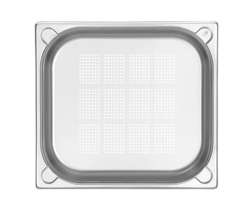 HENDI Behälter GN 2 / 3 perforiert – Kitchen Line – GN 2 / 3 – 5,5 l – (H)65 mm