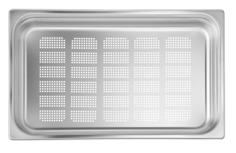 HENDI Behälter GN 1 / 1 perforiert – Profi Line – GN 1 / 1 – 14 l – (H)100 mm