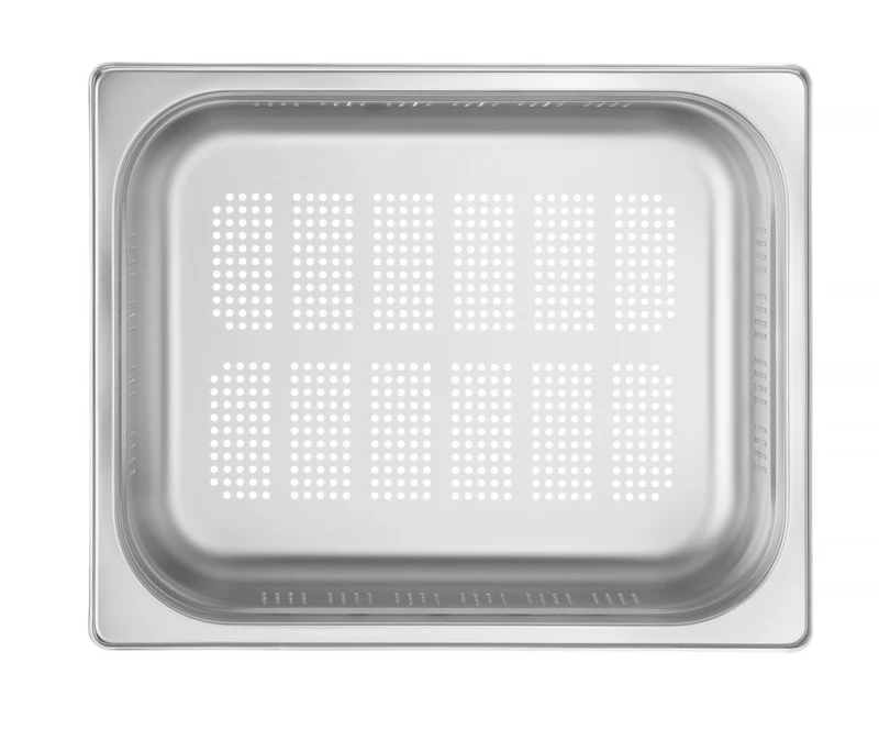 HENDI Behälter GN 1 / 2 perforiert – Profi Line – GN 1 / 2 – 6,5 l – (H)100 mm