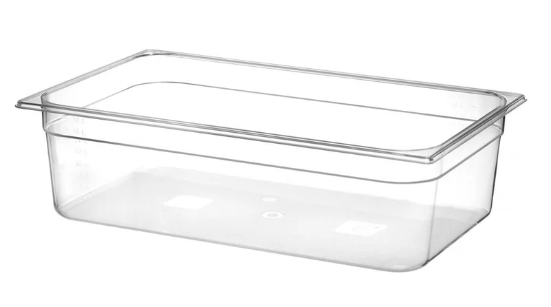 HENDI Gastronorm-Behälter 1 / 1 – Profi Line – GN 1 / 1 – 21 l – Transparent – 530 × 325 × 150 mm