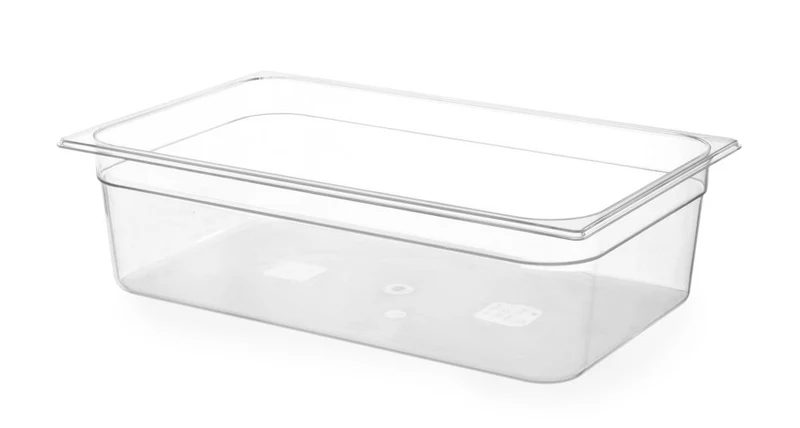 HENDI Gastronorm-Behälter 1 / 1 – Profi Line – GN 1 / 1 – 21 l – Transparent – 530 × 325 × 150 mm