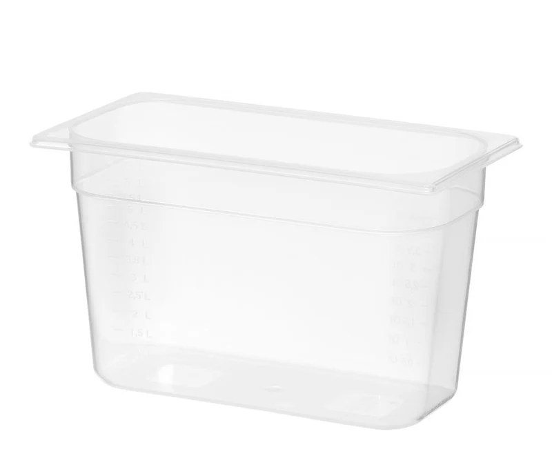HENDI Gastronorm-Behälter 1 / 3 – Profi Line – GN 1 / 3 – 6,5 l – Transparent – 325 × 176 × 200 mm