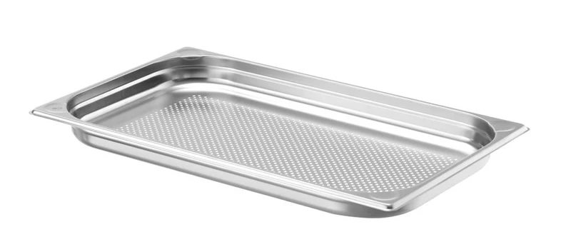 HENDI Behälter GN 1 / 1 perforiert – Kitchen Line – GN 1 / 1 – 5 l – (H)40 mm