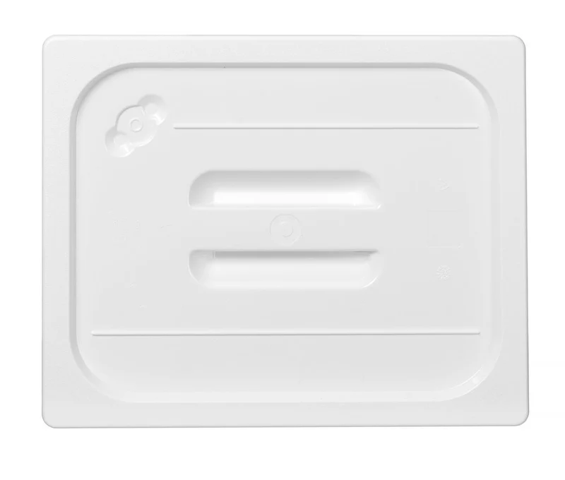 HENDI Gastronorm Deckel – GN 1 / 2 – Weiß – 265 × 325 mm