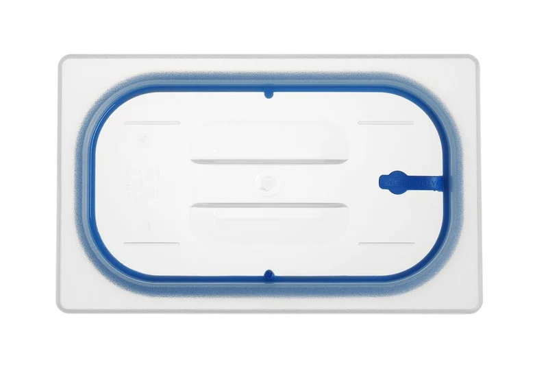 HENDI Gastronorm Deckel – luftdicht verschließbar – GN 1 / 4 – Transparent – 265 × 162 mm
