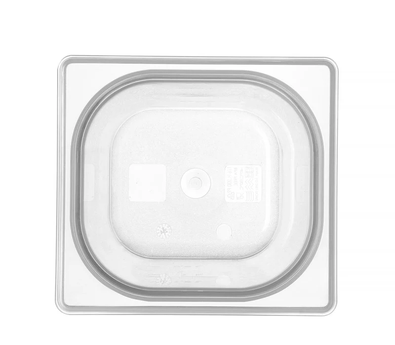 HENDI Gastronorm-Behälter 1 / 6 – Profi Line – GN 1 / 6 – 2 l – Transparent – 176 × 162 × 150 mm