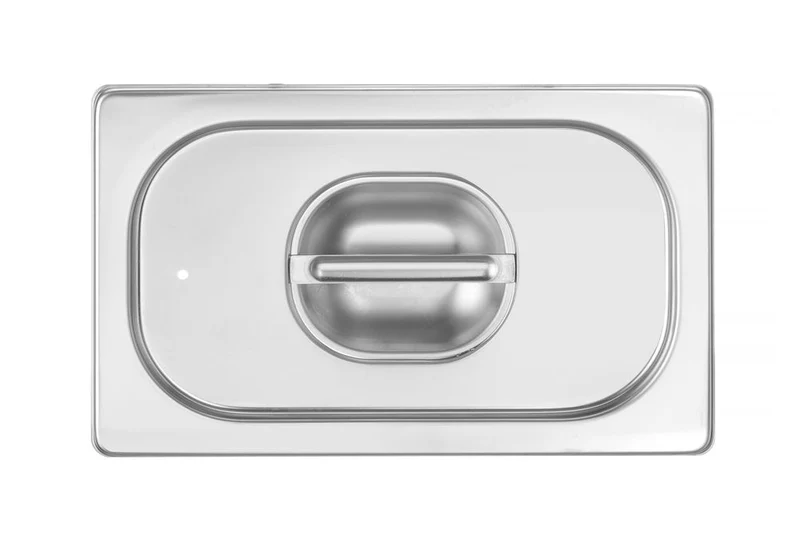 HENDI Gastronorm-Deckel mit Silikonrand – Profi Line – GN 1 / 4 – 265 × 162 mm