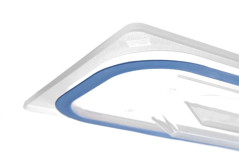 HENDI Gastronorm Deckel – luftdicht verschließbar – GN 1 / 3 – Transparent – 325 × 176 mm