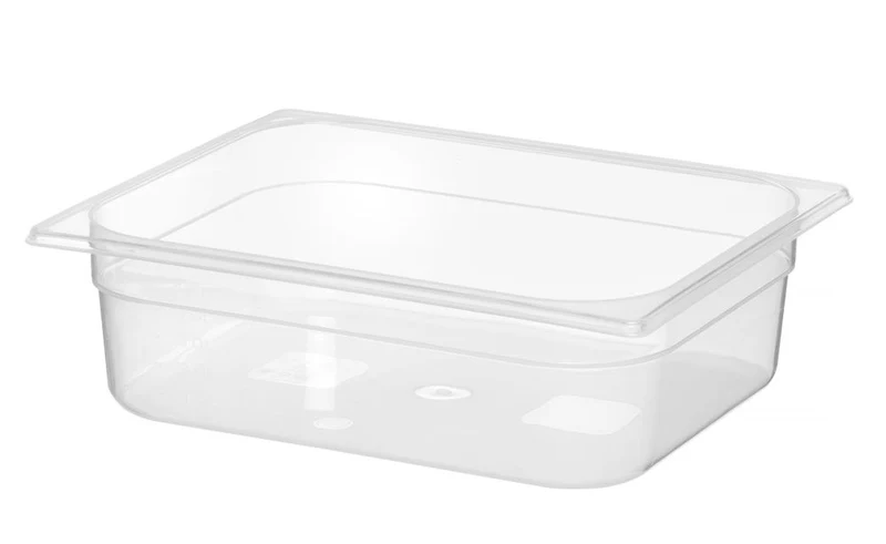 HENDI Gastronorm-Behälter 1 / 2 – Profi Line – GN 1 / 2 – 5 l – Transparent – 325 × 265 × 100 mm