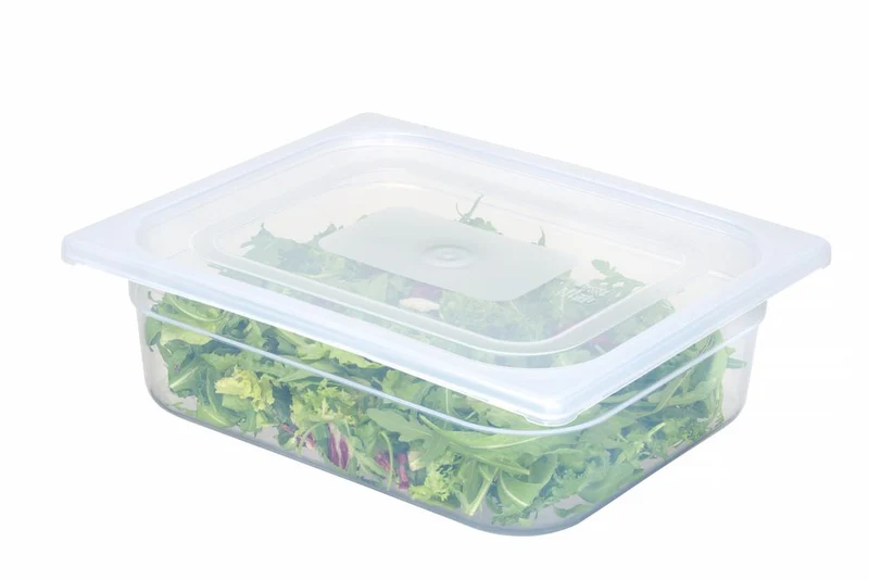 HENDI Gastronorm-Behälter 1 / 2 – Profi Line – GN 1 / 2 – 5 l – Transparent – 325 × 265 × 100 mm