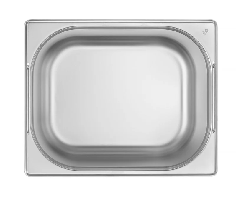 HENDI Gastronorm-Behälter 1 / 2 Budget Line mit Griffen – Budget Line – GN 1 / 2 – 12,5 l – 325 × 265 × 200 mm