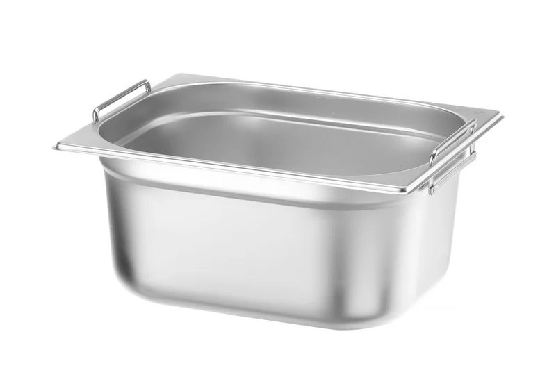 HENDI Gastronorm-Behälter 1 / 2 Budget Line mit Griffen – Budget Line – GN 1 / 2 – 9,5 l – 325 × 265 × 150 mm