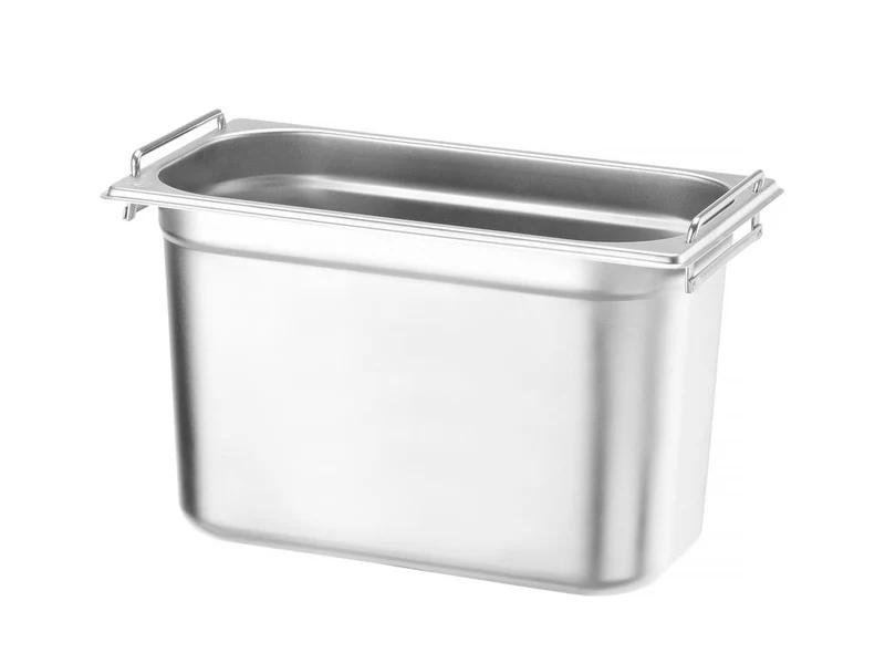 HENDI GN 1 / 3 Behälter mit Griffen – Budget Line – GN 1 / 3 – 7,8 l – 325 × 176 × 200 mm