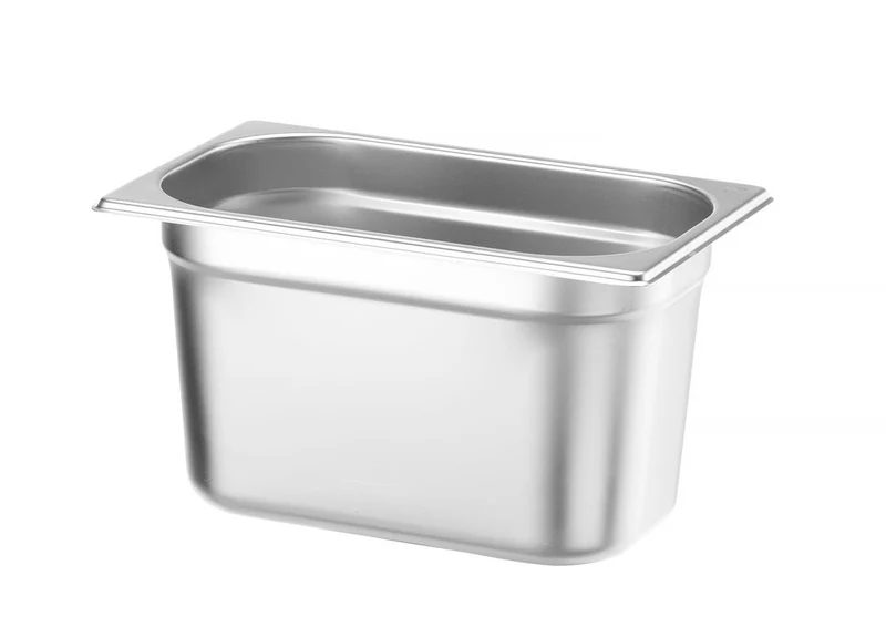 HENDI Gastronorm-Behälter 1 / 4 – Budget Line – GN 1 / 4 – 4 l – 265 × 162 × 150 mm