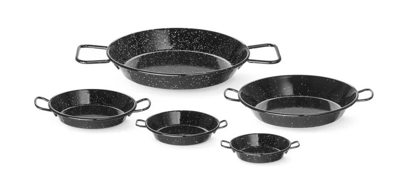 HENDI Emaillierte Pfanne – Ø 240 × H 40 mm