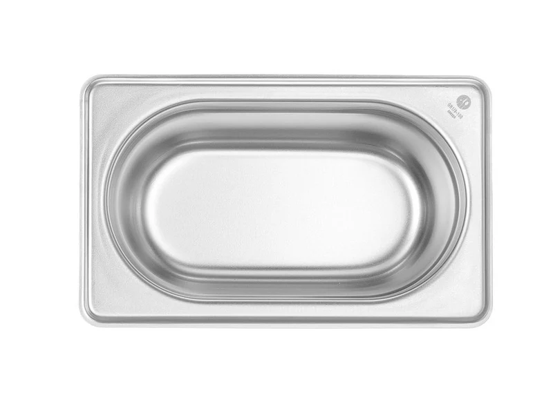 HENDI Gastronorm-Behälter 1 / 9 – Budget Line – GN 1 / 9 – 1 l – 176 × 108 × 100 mm