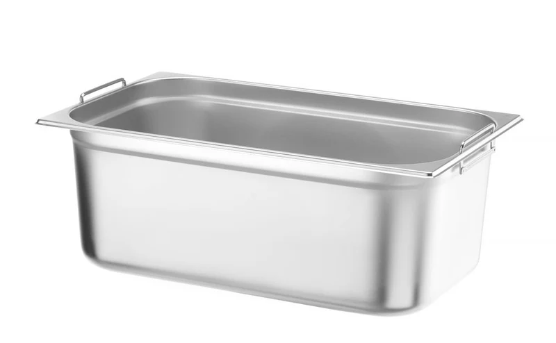 HENDI Gastronorm-Behälter 1 / 1 Budget Line mit Griffen – Budget Line – GN 1 / 1 – 28 l – 530 × 325 × 200 mm