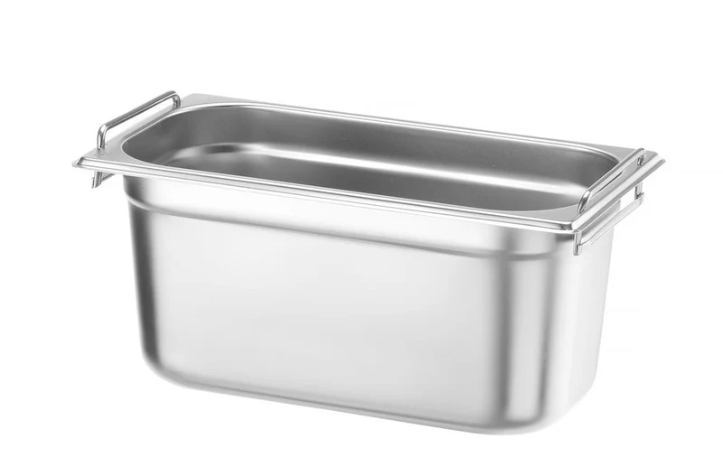 HENDI GN 1 / 3 Behälter mit Griffen – Budget Line – GN 1 / 3 – 5,7 l – 325 × 176 × 150 mm