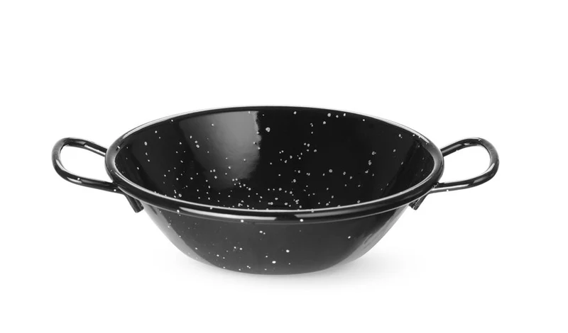 HENDI Paellaschüssel – emailliert – 0,2 l – Ø 145 × H 40 mm