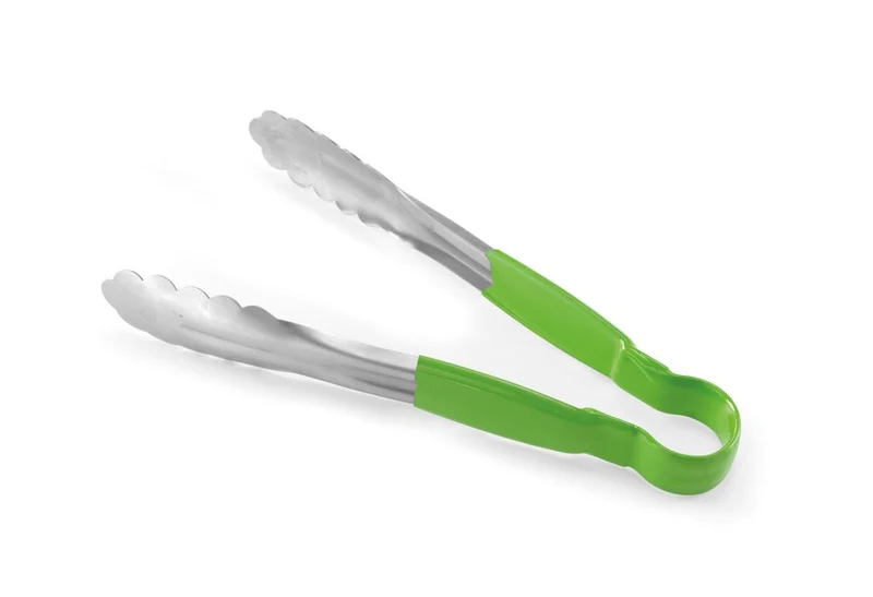 HENDI Servierzange HACCP 250 mm – Grün – 250 mm