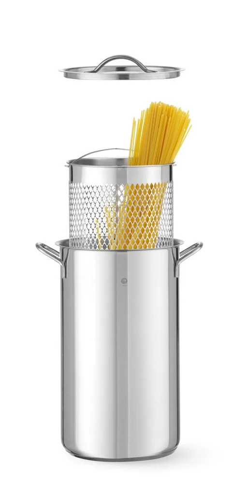 HENDI Spargel- und Nudeltopf XL – 5,5 l – Ø 162 × H 280 mm