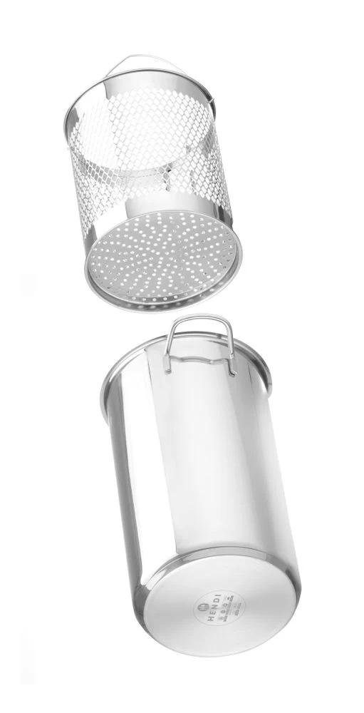 HENDI Spargel- und Nudeltopf XL – 5,5 l – Ø 162 × H 280 mm