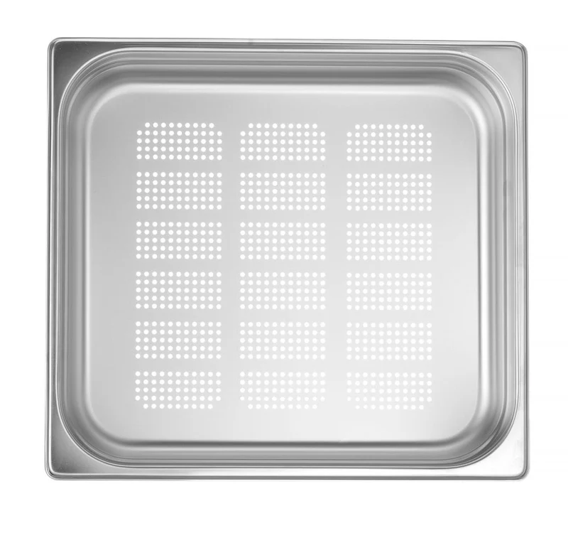 HENDI Behälter GN 2 / 3 perforiert – Profi Line – GN 2 / 3 – 5,5 l – (H)65 mm