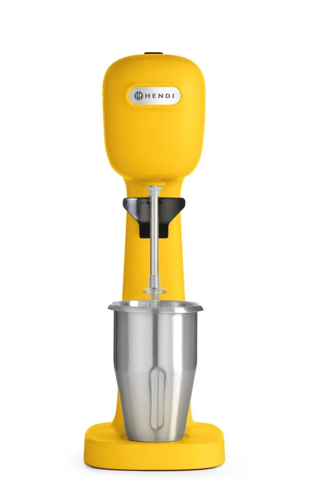 HENDI Milchshake-Mixer – designed by Robert Bronwasser – Gelb – 230 V / 400 W – 170 × 196 × 490 mm