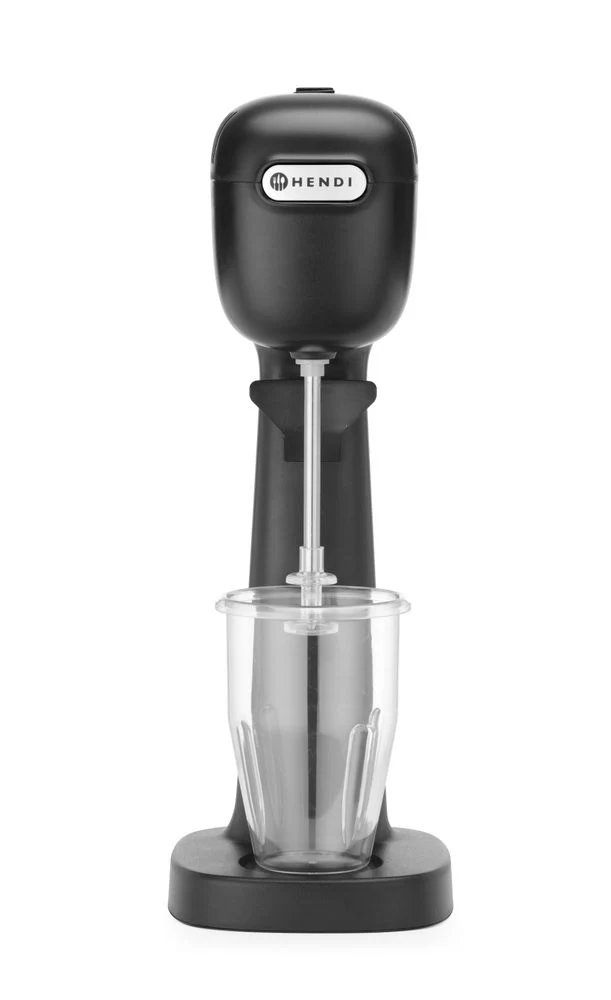 HENDI Milchshake-Mixer – designed by Robert Bronwasser – Schwarz – 230 V / 400 W – 170 × 196 × 490 mm