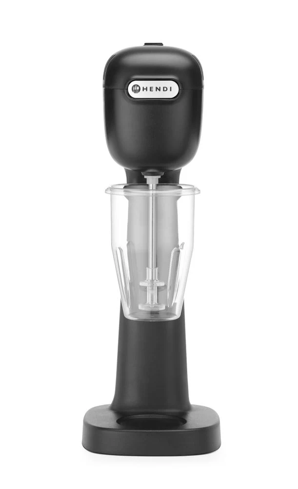 HENDI Milchshake-Mixer – designed by Robert Bronwasser – Schwarz – 230 V / 400 W – 170 × 196 × 490 mm