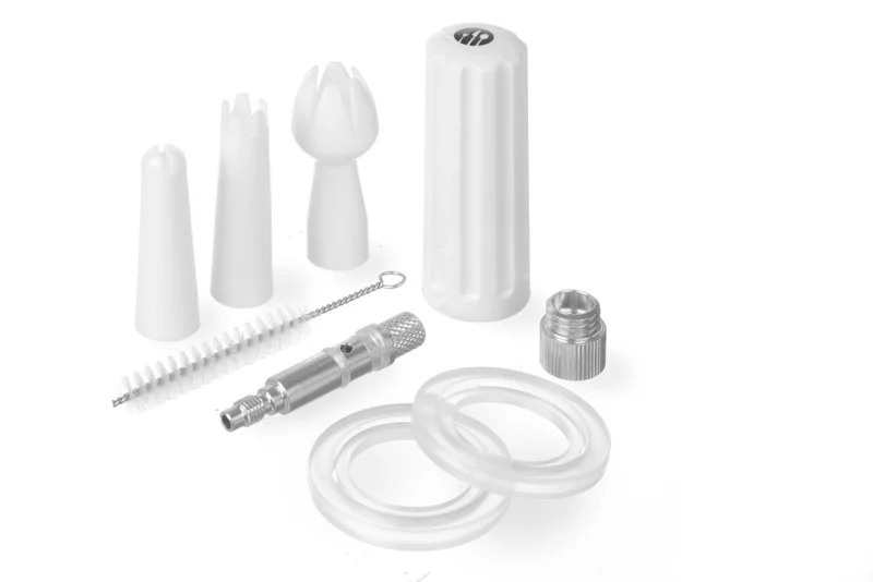 HENDI Ersatzteilset für Sahnespender – Kitchen Line – 120 × 30 × 240 mm