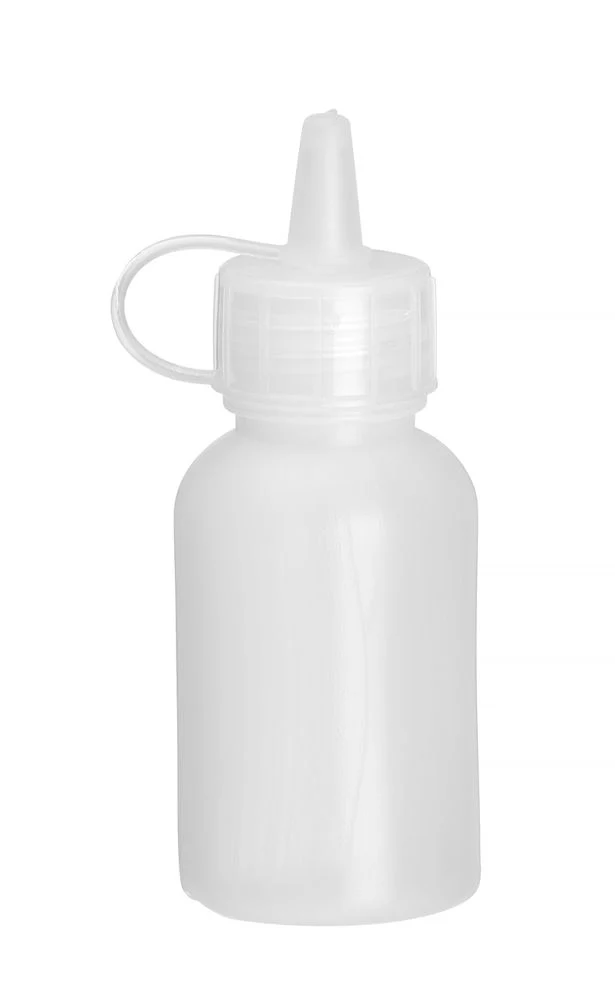 HENDI Mini-Spenderflaschen – 4er-Set – 0,03 l – Transparent – Ø 30 × H 85 mm – 4 Stück