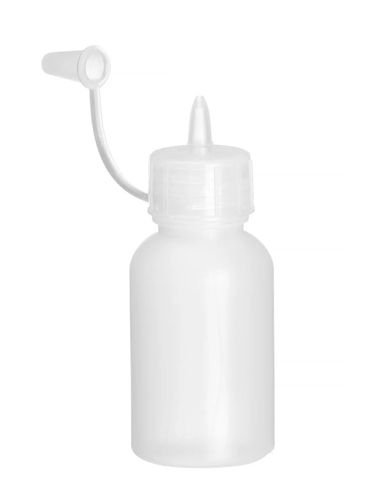 HENDI Mini-Spenderflaschen – 4er-Set – 0,03 l – Transparent – Ø 30 × H 85 mm – 4 Stück