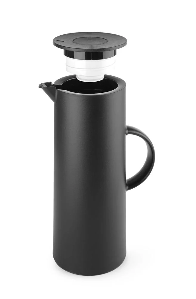 HENDI Isolierkanne – 1 l – Schwarz – Ø 110 × H 289 mm