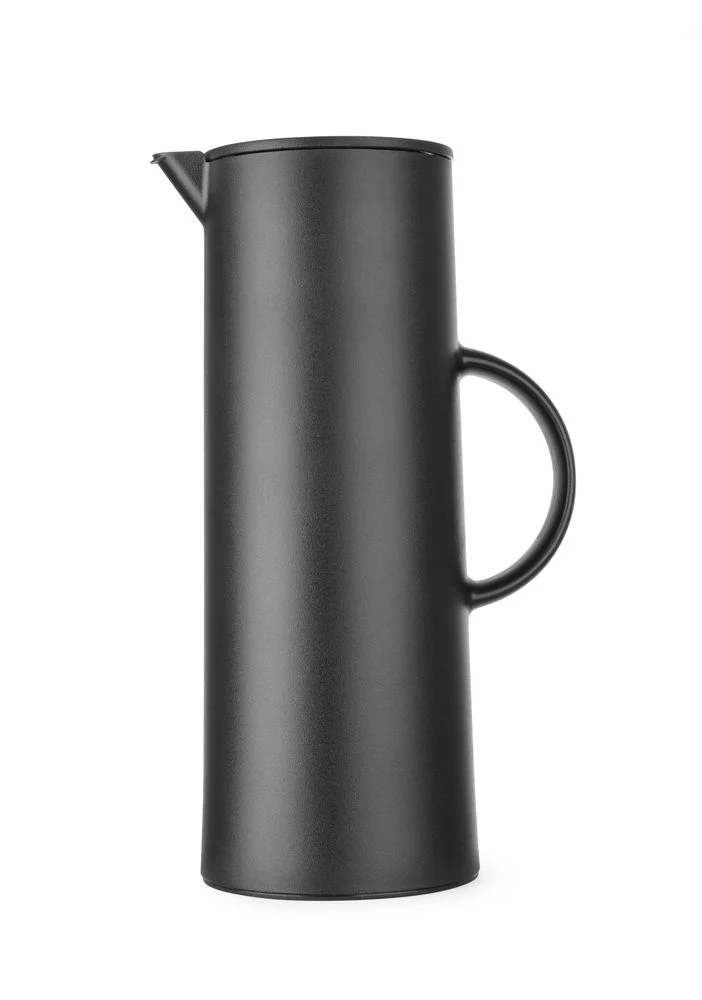 HENDI Isolierkanne – 1 l – Schwarz – Ø 110 × H 289 mm