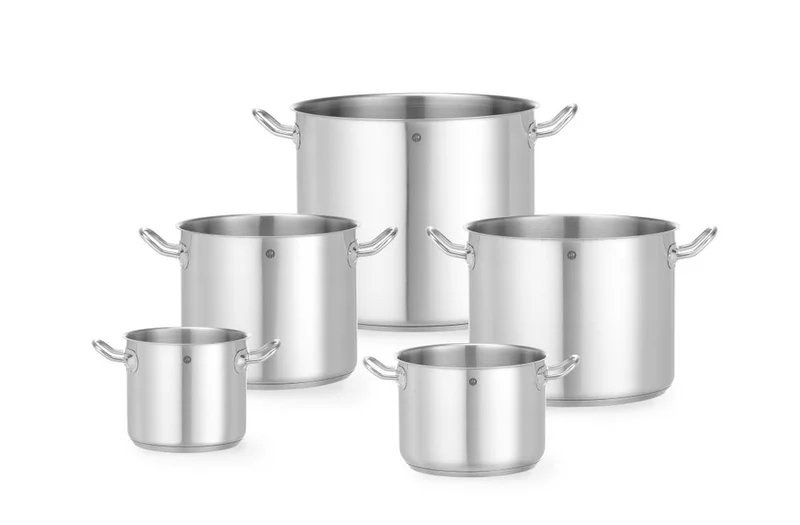 HENDI Schmortopf hoch - ohne Deckel – Kitchen Line – 2,8 l – Ø 160 × H 140 mm