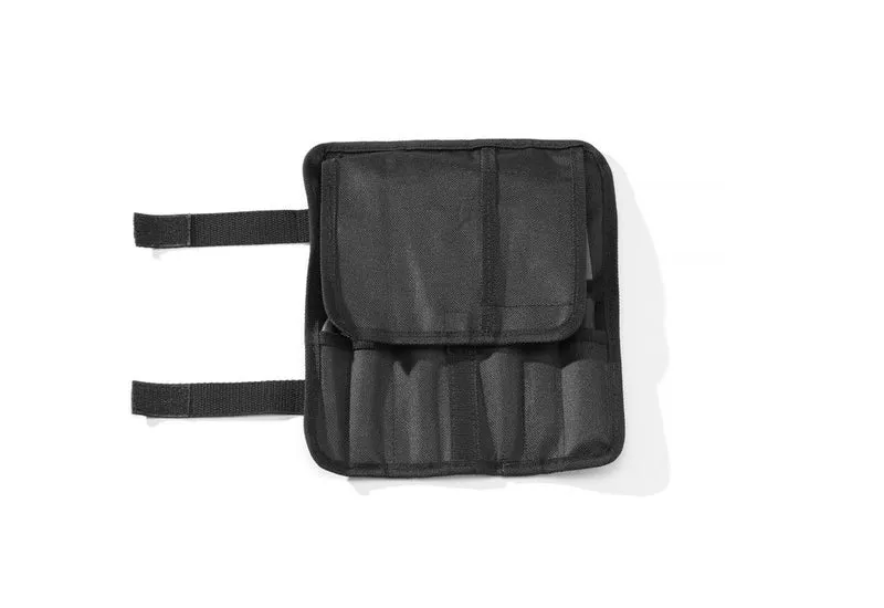 HENDI Anrichteset – 6 Stück – schwarz – 255 × 25 × 100 mm