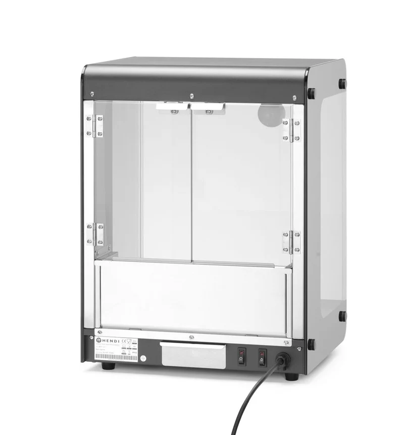 HENDI Nacho-Wärmer – Schwarz – 230 V / 500 W – 400 × 344 × 525 mm