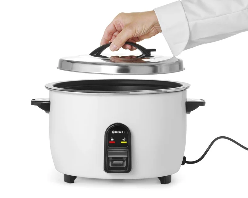 HENDI Reiskocher 4,2 L – Kitchen Line – 4,2 l – 230 V / 1550 W – 420 × 380 × 240 mm