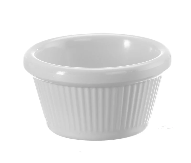 HENDI Auflaufförmchen – 0,035 l – Ø 60 × H 25 mm – 4 Stück
